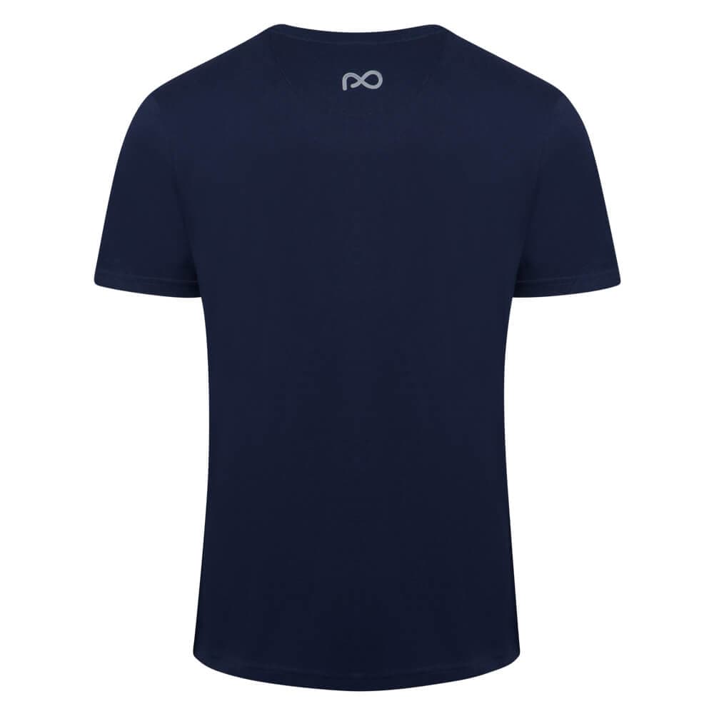 Brand New Τ-Shirt Μπλε Σκούρο 100% Cotton (Modern Fit)