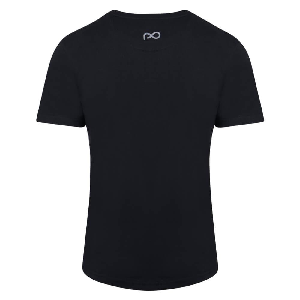 Brand New Τ-Shirt Μαύρο 100% Cotton (Modern Fit)