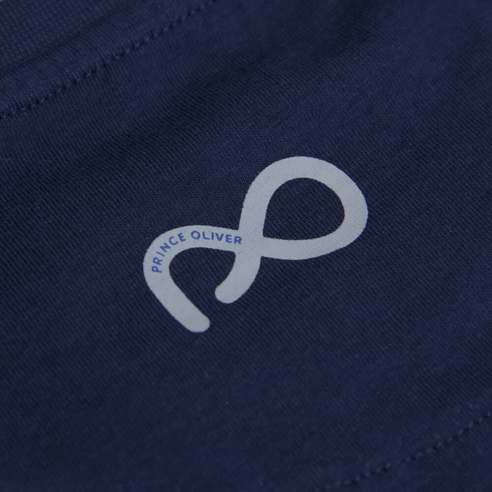 Brand New Τ-Shirt Μπλε 100% Cotton (Modern Fit)