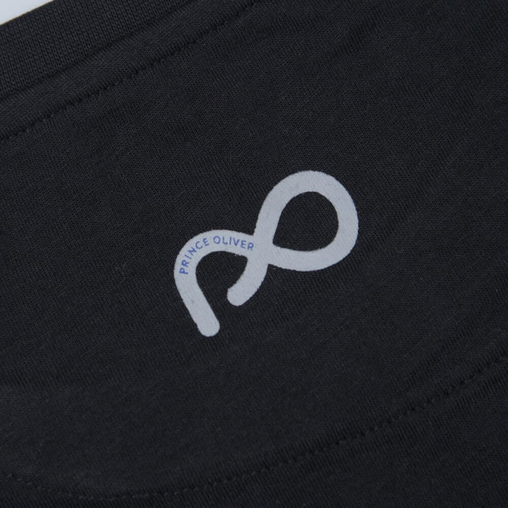 Brand New Τ-Shirt Μαύρο 100% Cotton (Modern Fit)