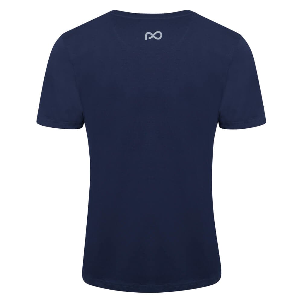 Brand New Τ-Shirt Μπλε Σκούρο 100% Cotton (Modern Fit)