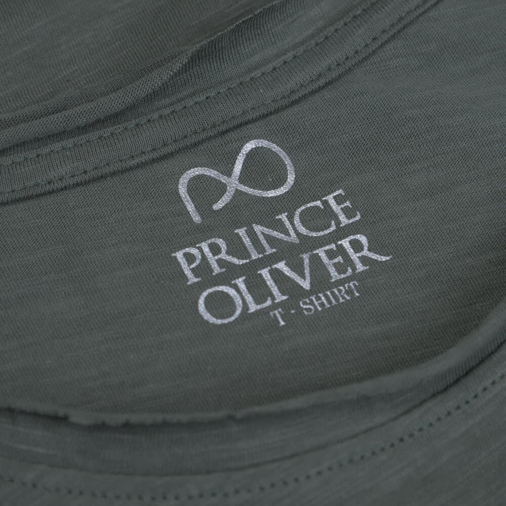 Brand New Τ-Shirt Χακί 100% Cotton (Modern Fit)