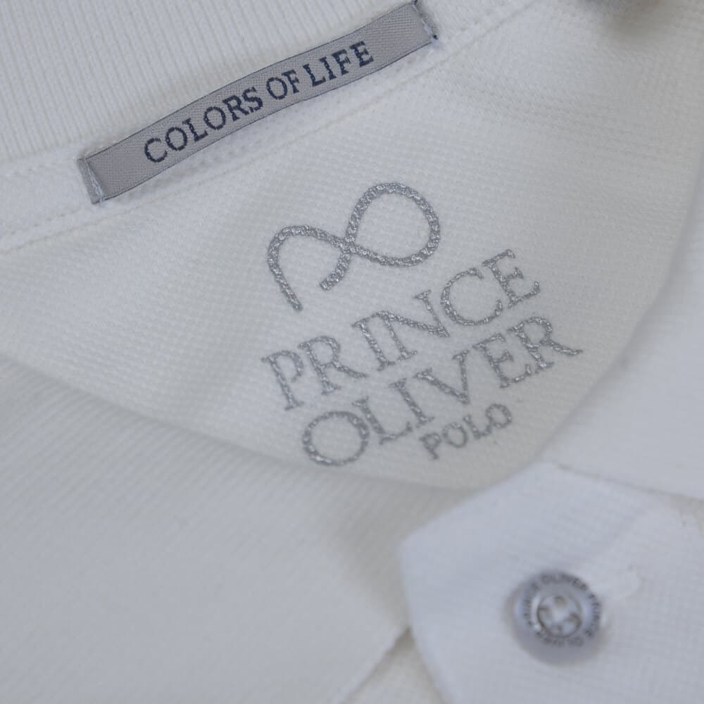 Brand New Polo Double Pique Λευκό 100% Cotton (Regular Fit)