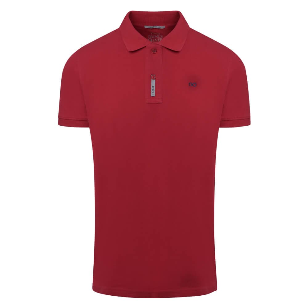 Brand New Polo Double Pique Λιλά 100% Cotton (Regular Fit)