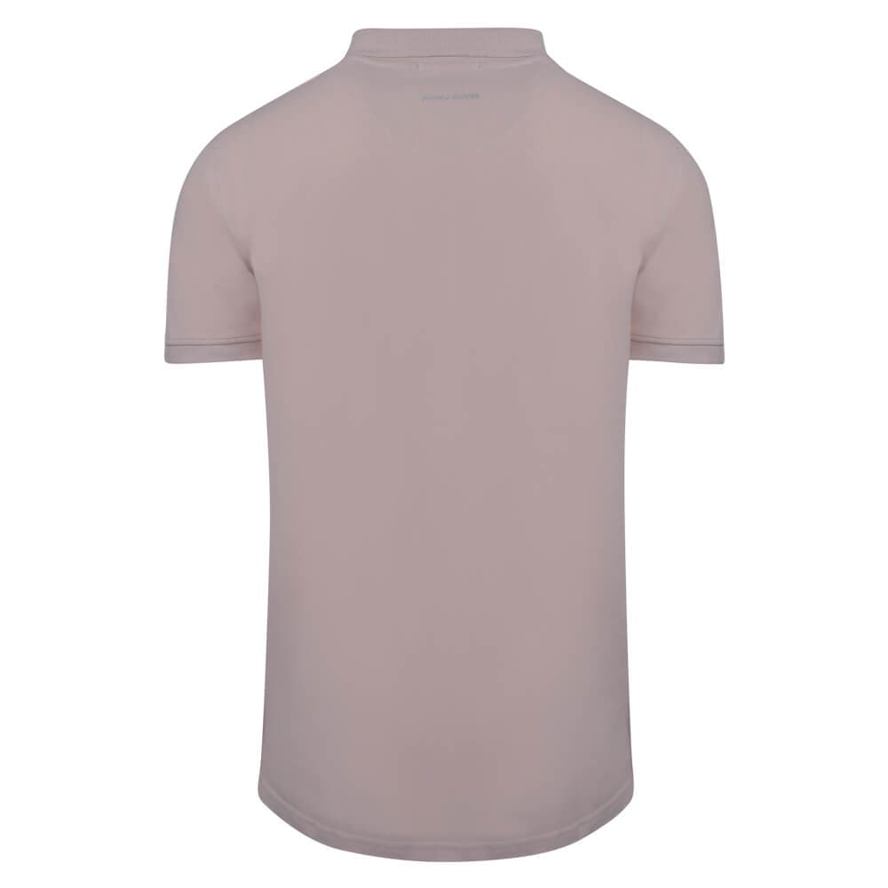 Brand New Polo Double Pique Σομόν 100% Cotton (Regular Fit)