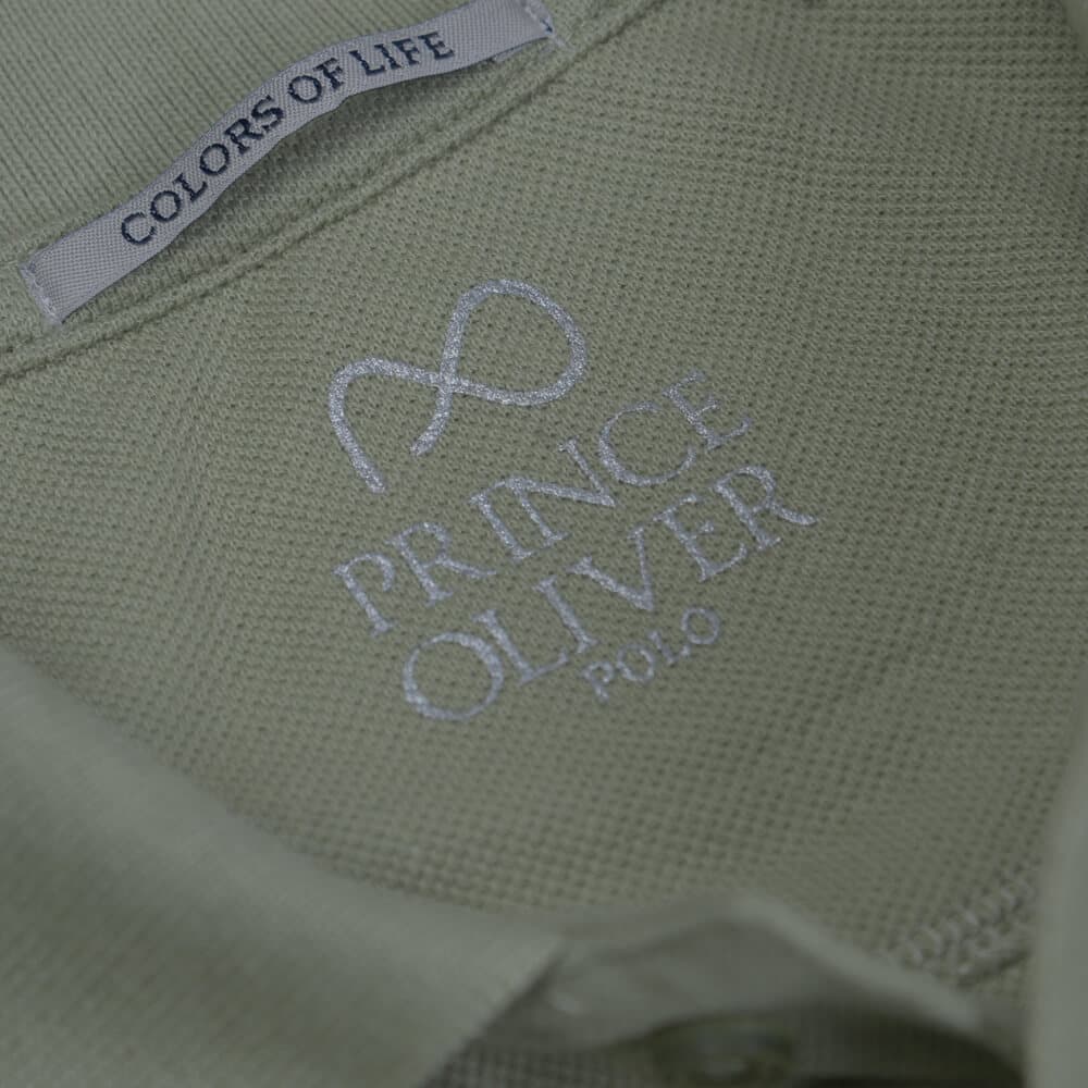 Brand New Polo Double Pique Ανοιχτό Χακί 100% Cotton (Regular Fit)