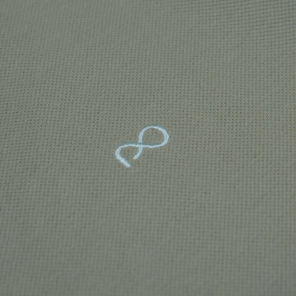 Brand New Polo Double Pique Ανοιχτό Χακί 100% Cotton (Regular Fit)