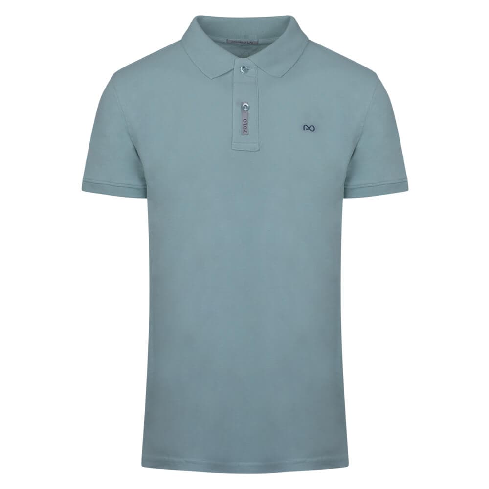 Brand New Polo Double Pique Mint 100% Cotton (Regular Fit)