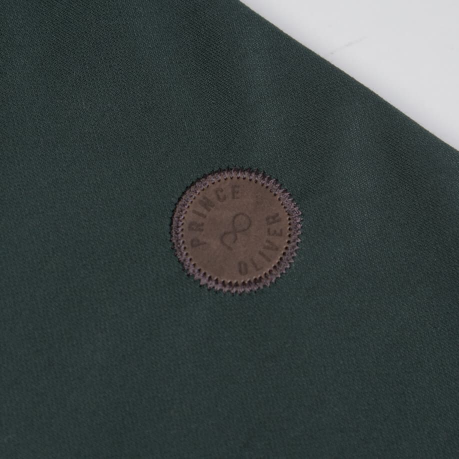 Premium Mao Polo Πράσινο 100% Cotton (Modern Fit)