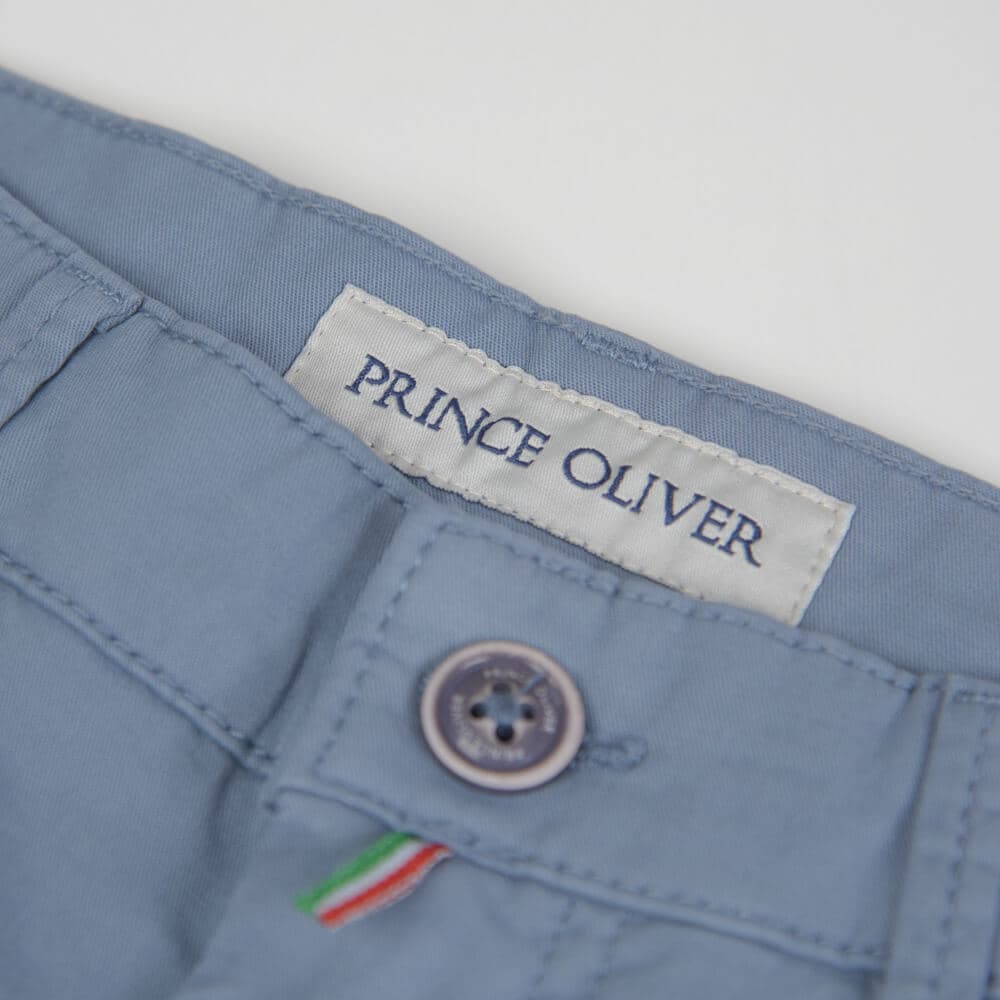 Premium Chino Μπλε Ραφ 100% Cotton (Modern Fit)