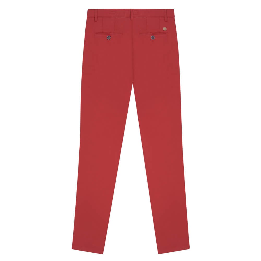 Premium Chino Κόκκινο 100% Cotton (Modern Fit)
