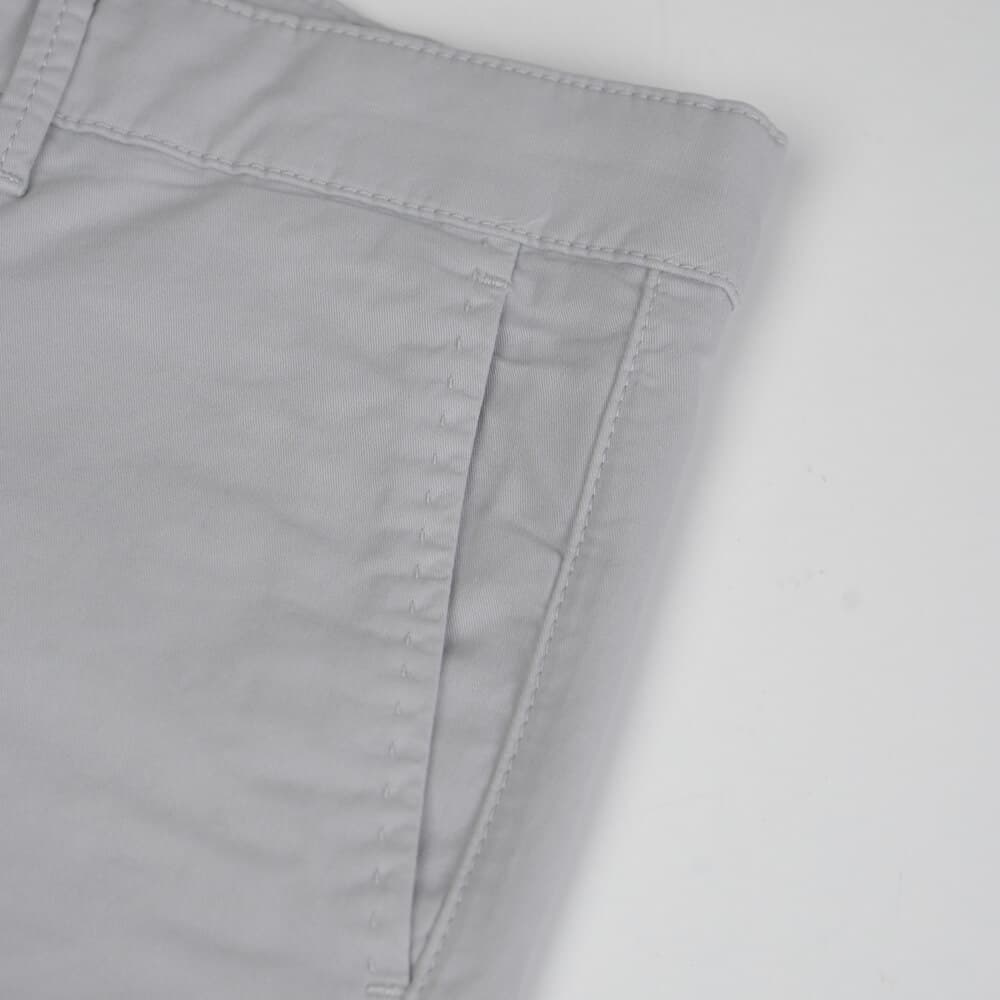 Premium Chino Γκρι 100% Cotton (Modern Fit)