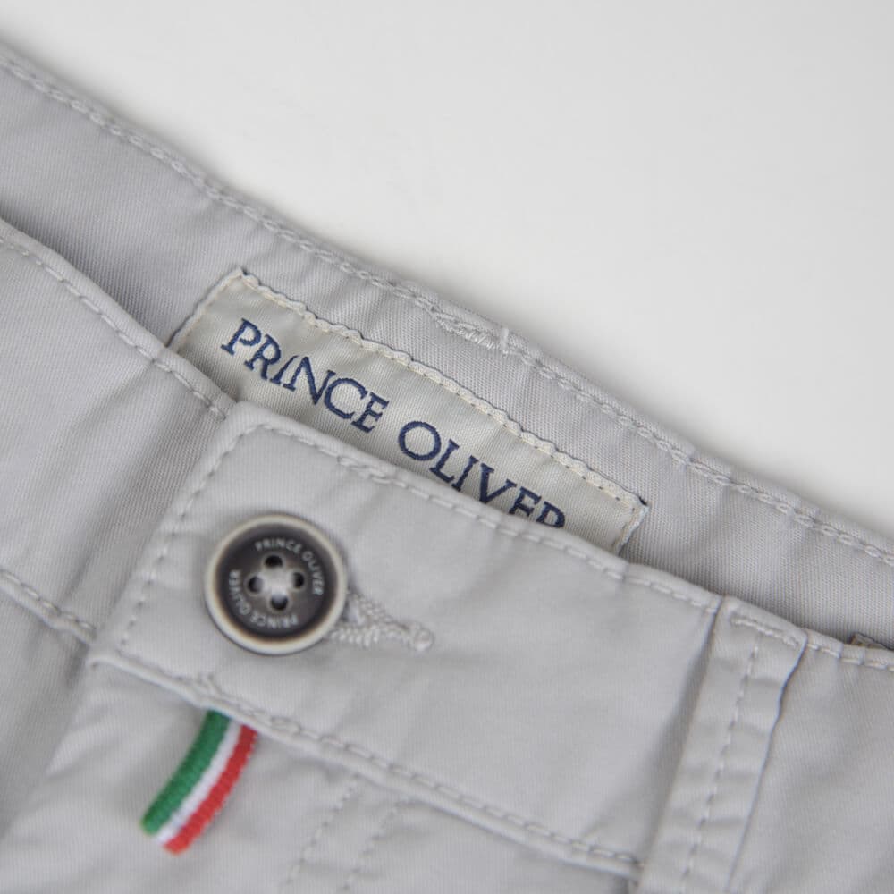 Premium Chino Γκρι 100% Cotton (Modern Fit)