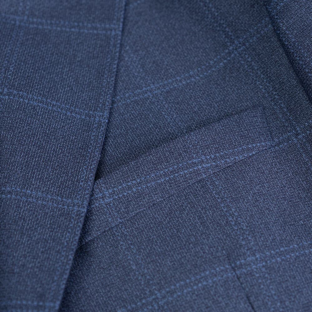 Κοστούμι Καρό Μπλε