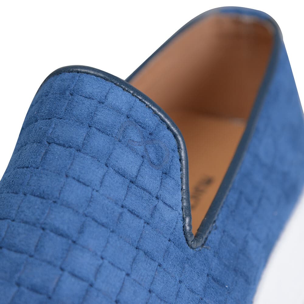 Δερμάτινα Loafers Μπλε