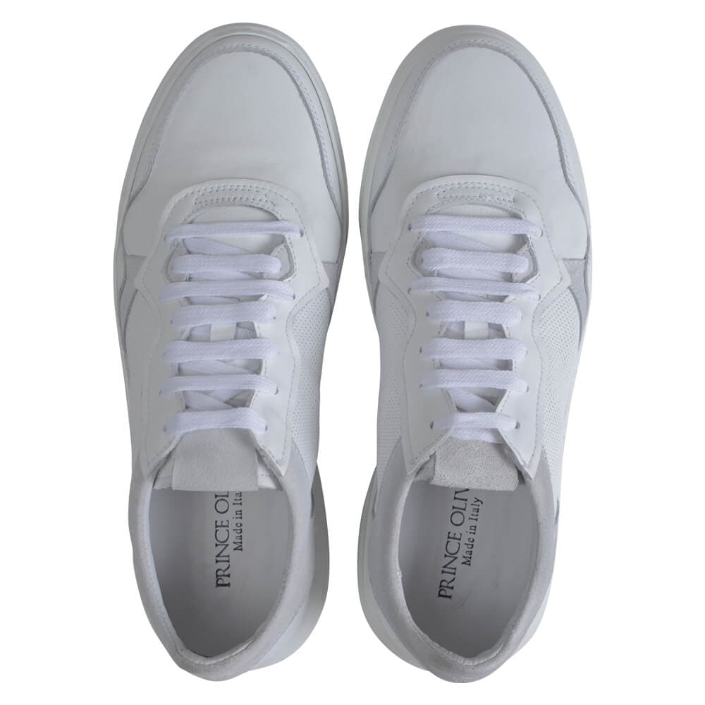 Superior Limited Edition Δερμάτινα Sneakers Λευκά