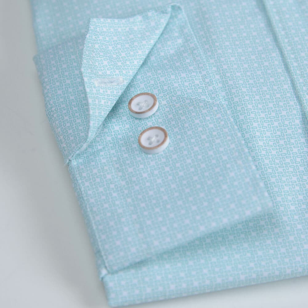 Πουκάμισο Πράσινο Με Σχέδιο (Modern Fit)