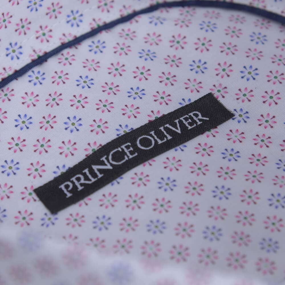 Πουκάμισο Λευκό Με Σχέδιο (Modern Fit)