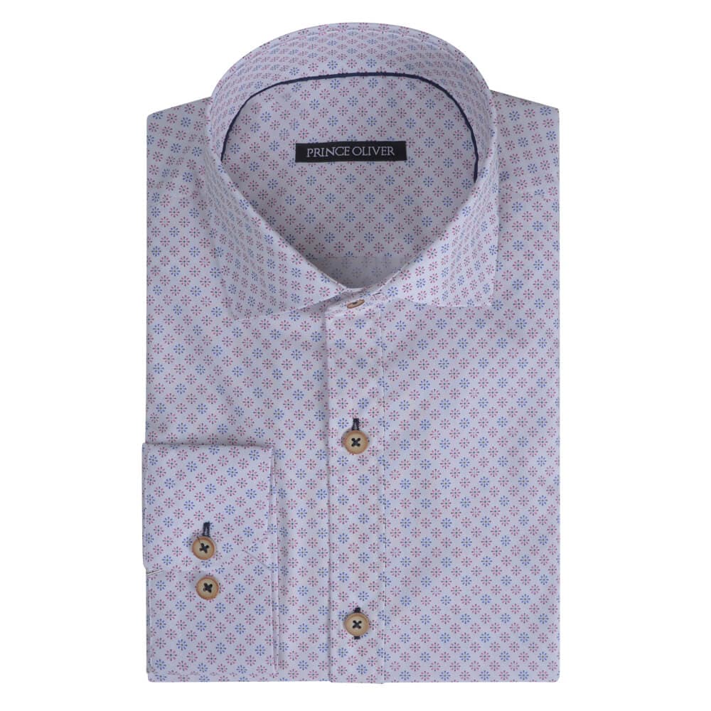Men's Shirts Prince Oliver White