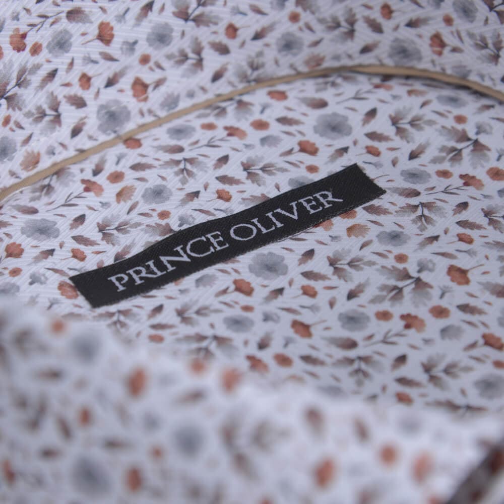 Πουκάμισο Λευκό Με Σχέδιο (Modern Fit)