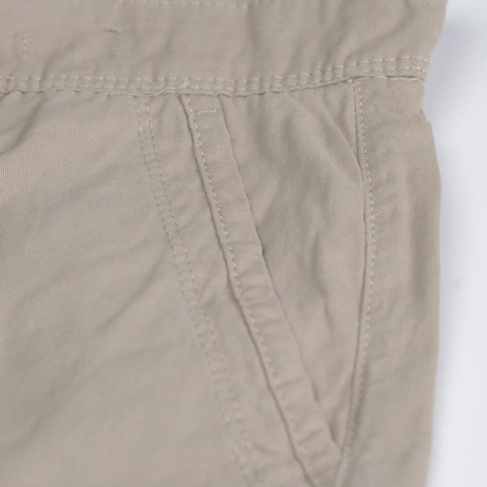 Βερμούδα Cargo Μπεζ 100% Cotton (Modern Fit)