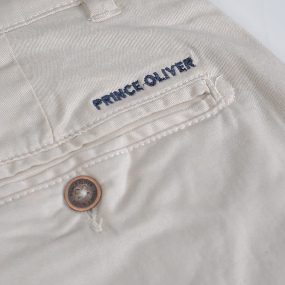 Βερμούδα Chinos Εκρού (Modern Fit)