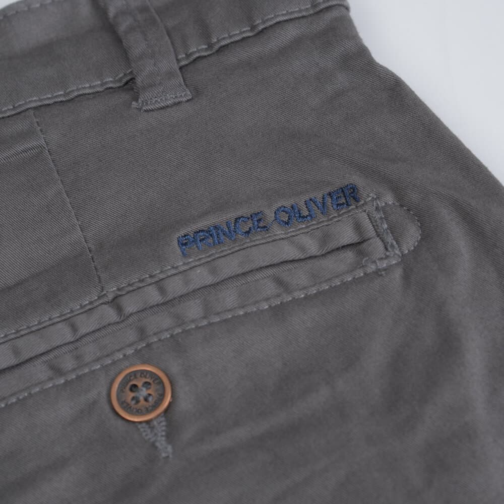 Βερμούδα Chinos Γκρι (Modern Fit)