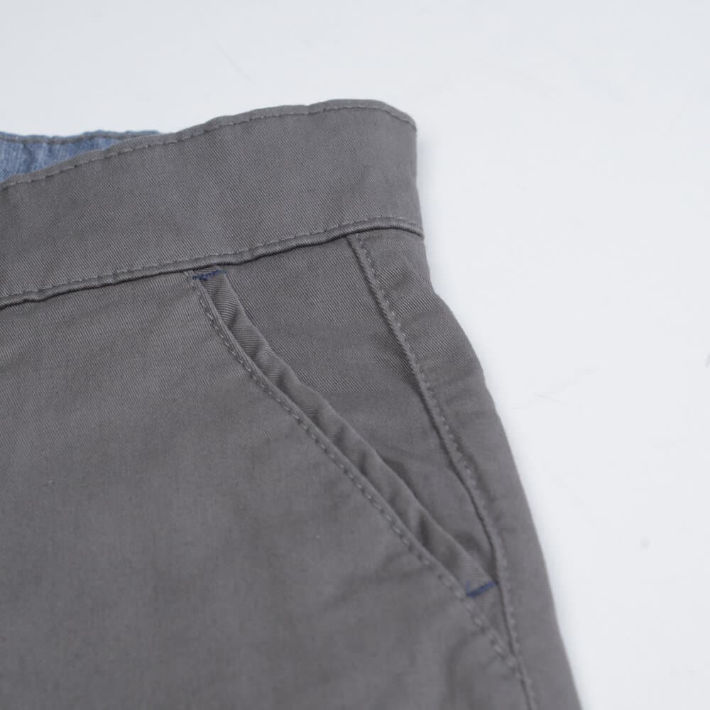 Βερμούδα Chinos Γκρι (Modern Fit)