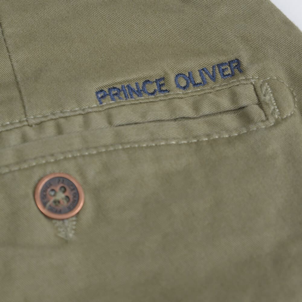 Βερμούδα Chinos Χακί (Modern Fit)