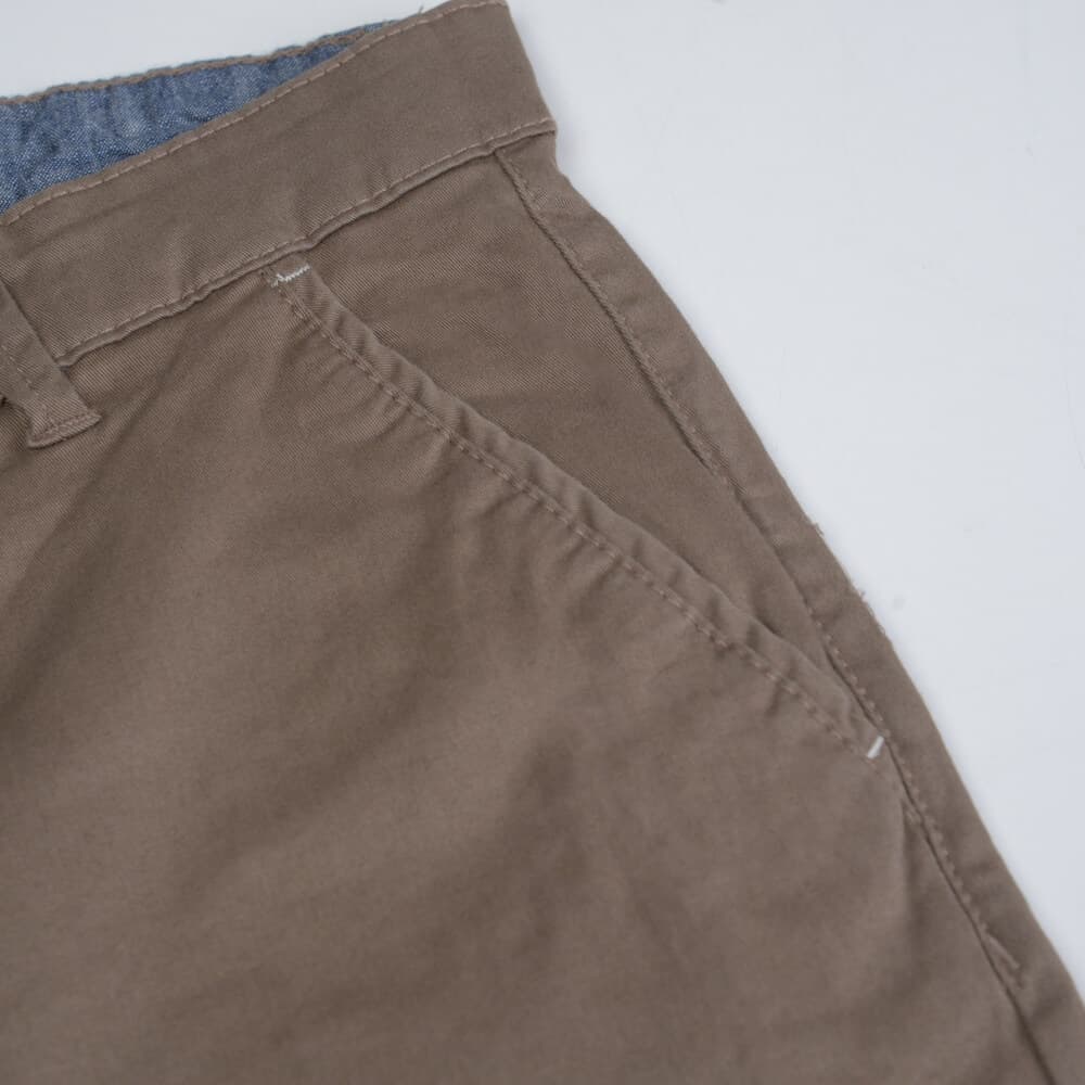 Βερμούδα Chinos Καφέ (Modern Fit)