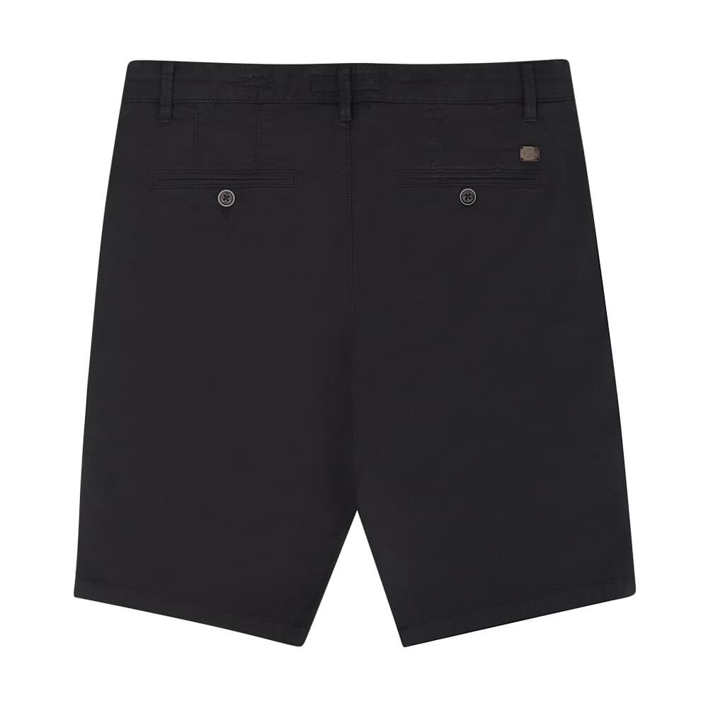 Elegant Βερμούδα Chinos Μαύρη (Modern Fit)