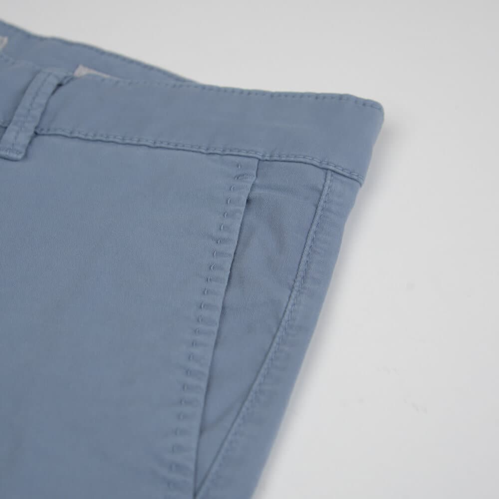 Elegant Βερμούδα Chinos Μπλε Ραφ (Modern Fit)