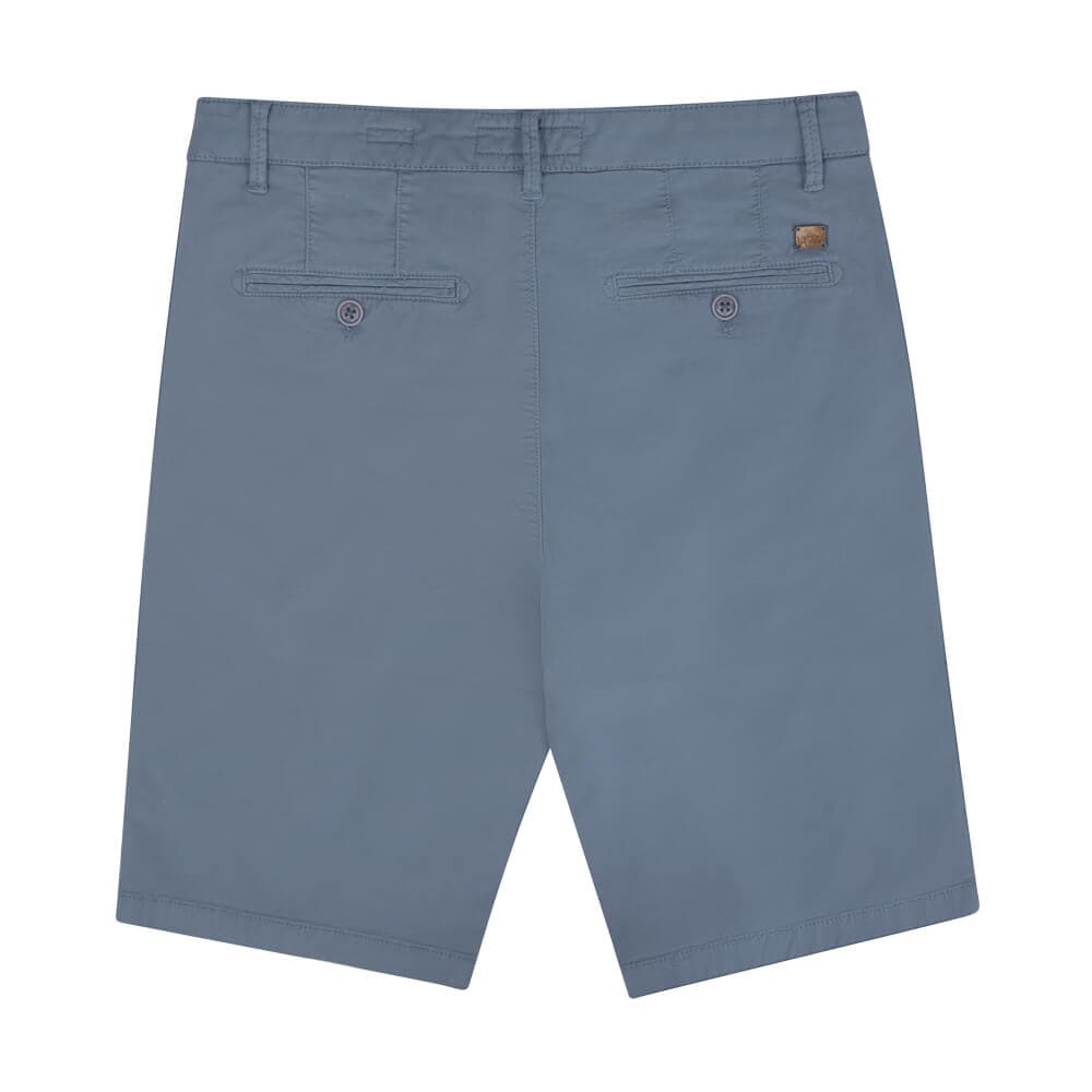 Elegant Βερμούδα Chinos Μπλε Ραφ (Modern Fit)