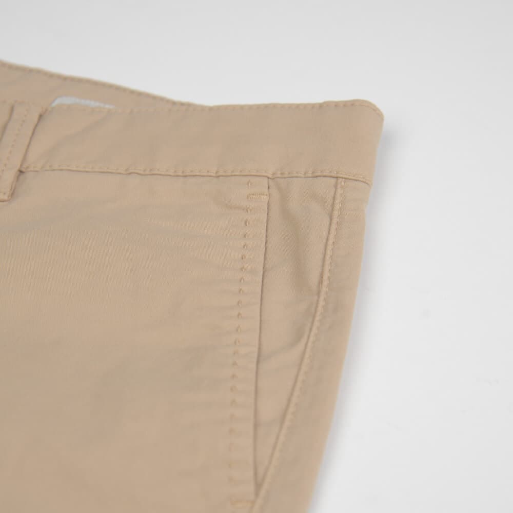 Elegant Βερμούδα Chinos Καφέ (Modern Fit)