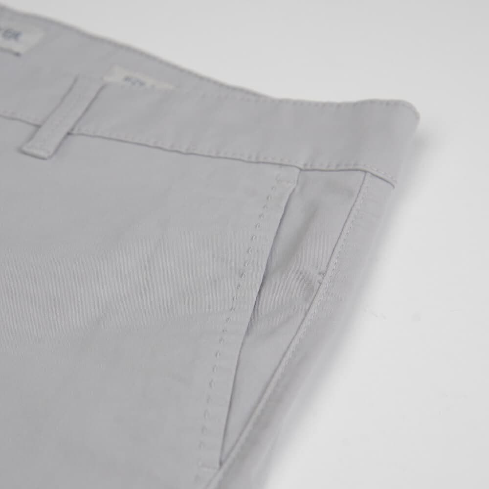 Elegant Βερμούδα Chinos Γκρι (Modern Fit)