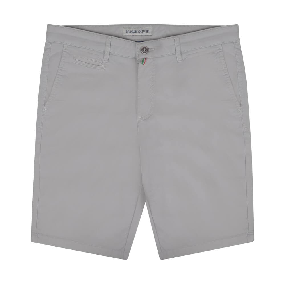 Elegant Βερμούδα Chinos Γκρι (Modern Fit)