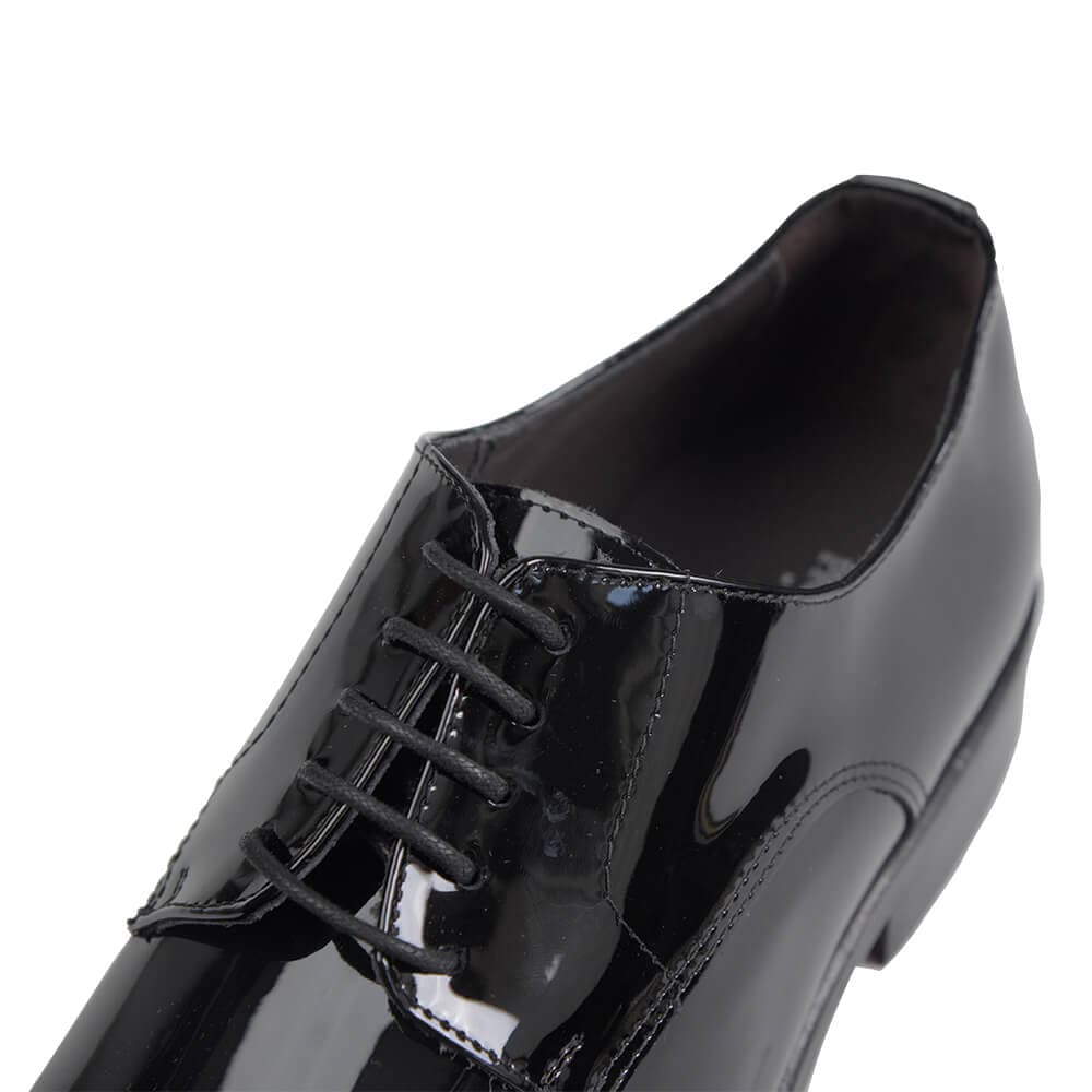 Derby Μαύρο Leather Shoes New Arrival