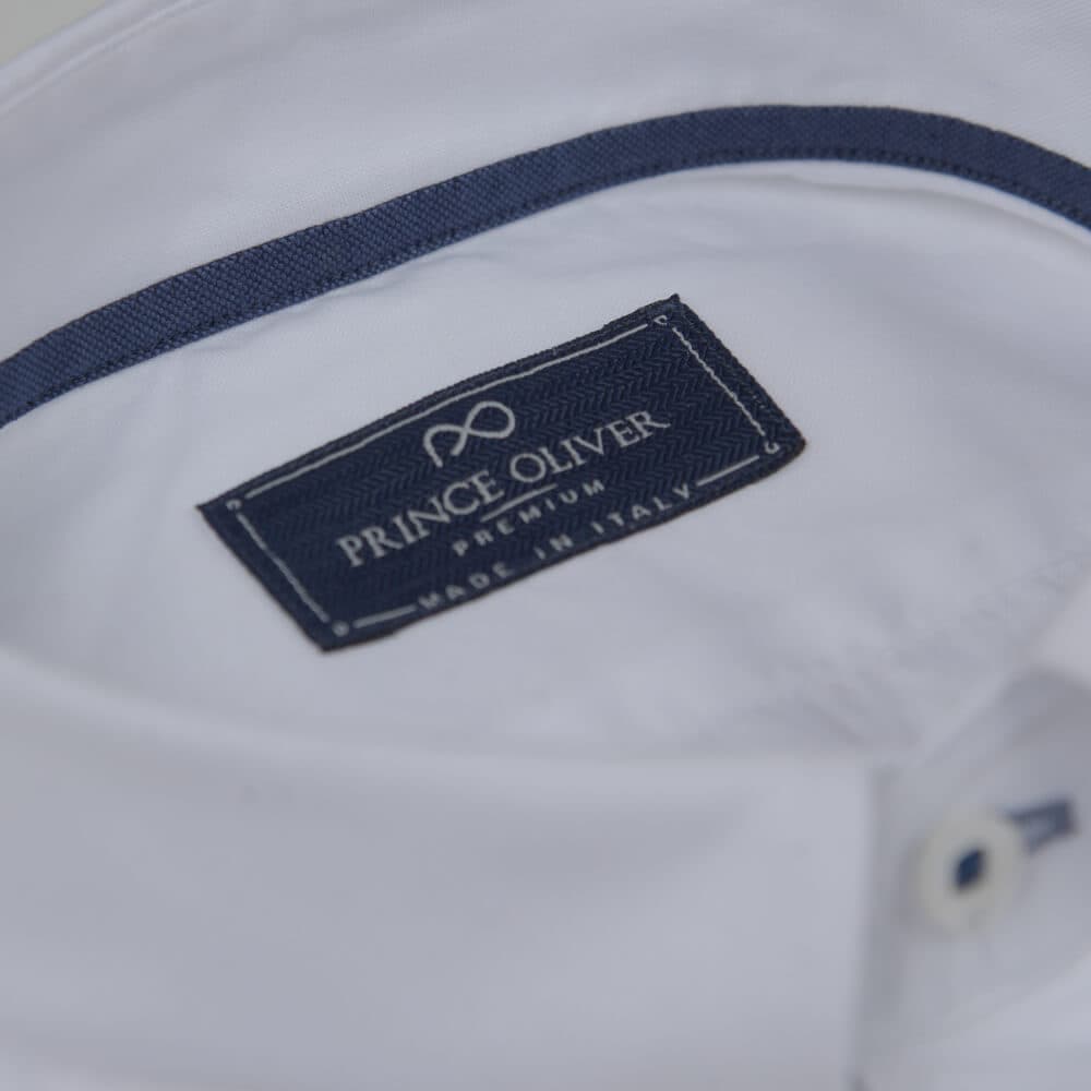 Superior Πουκάμισο Λευκό 100% Fine Cotton (Modern Fit)