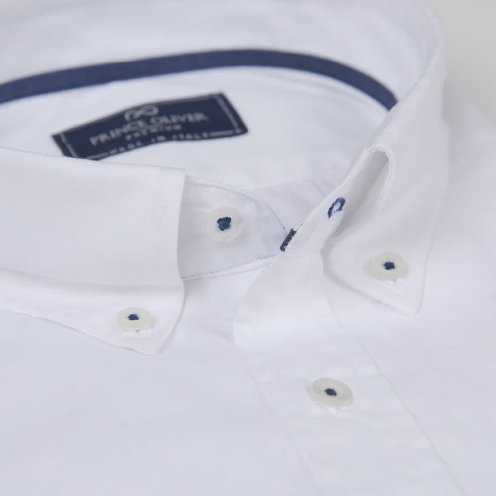 Superior Πουκάμισο Λευκό 100% Fine Cotton (Modern Fit)
