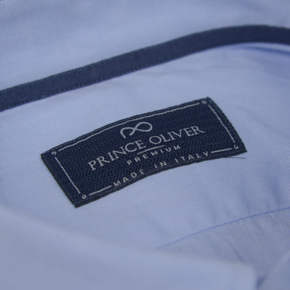 Superior Πουκάμισο Σιέλ 100% Fine Cotton (Modern Fit)