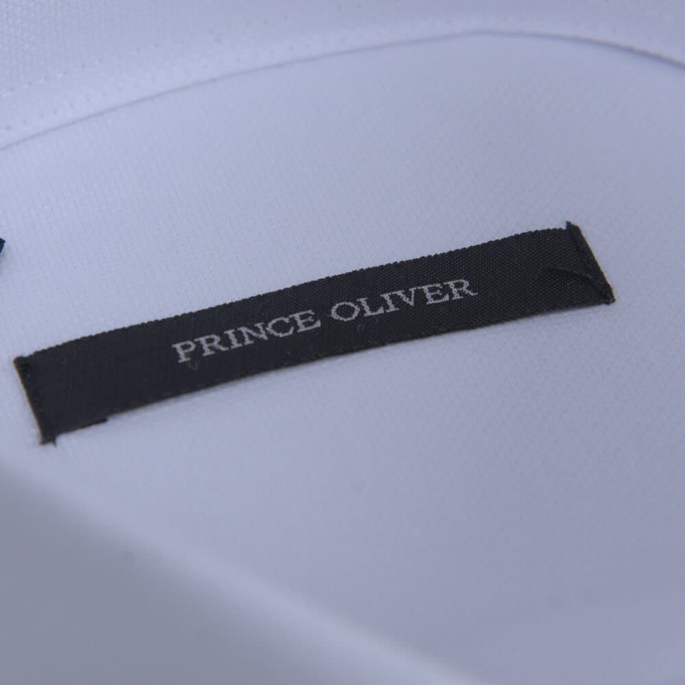 Πουκάμισο Με Μικροσχέδιο Λευκό (Modern Fit)