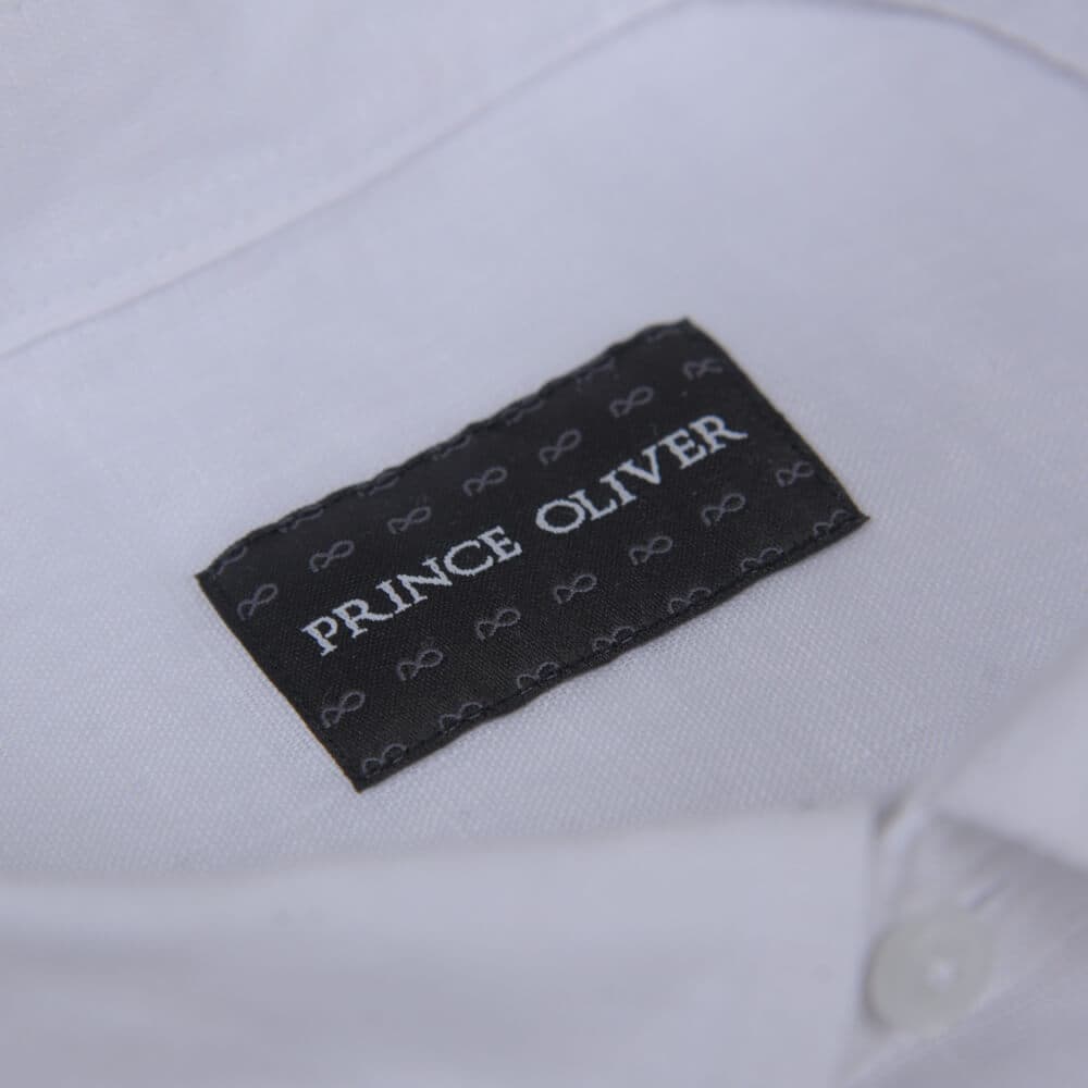 Premium Πουκάμισο Λευκό 100% Λινό (Modern Fit)
