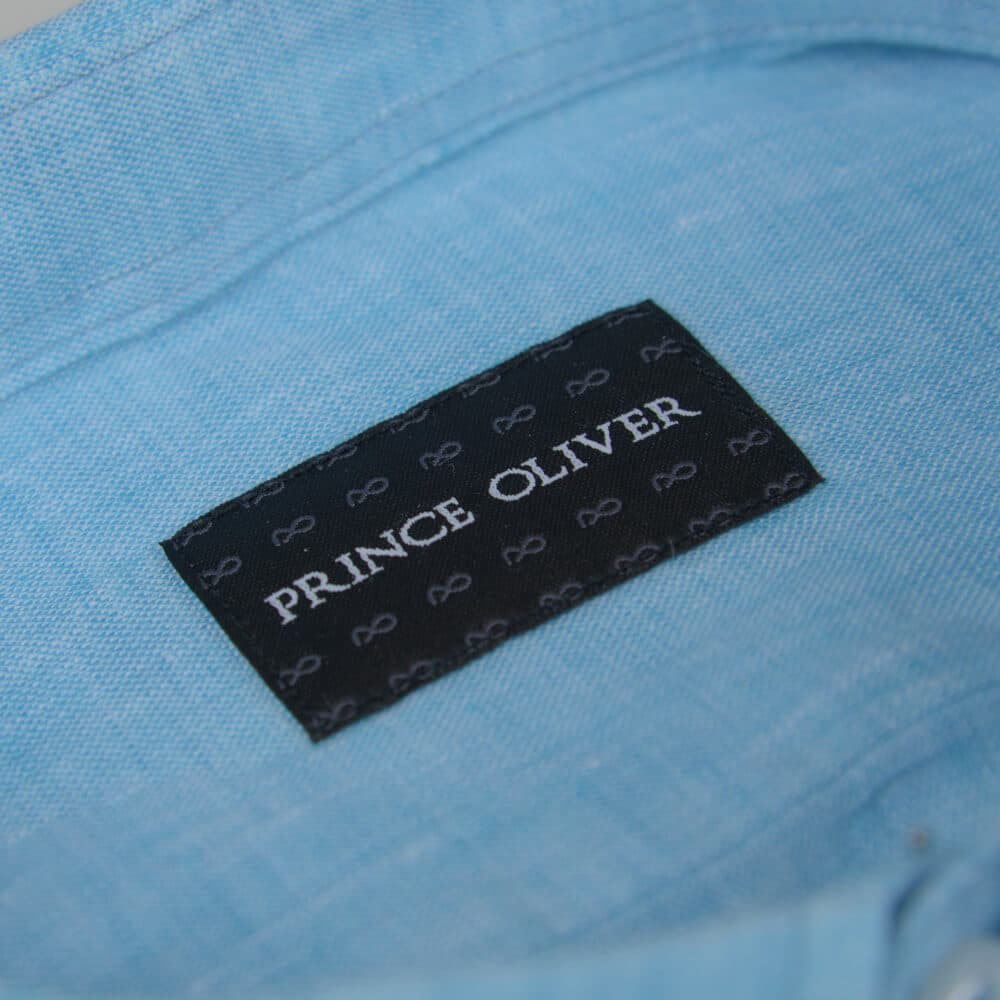 Premium Πουκάμισο Τυρκουάζ 100% Λινό (Modern Fit)