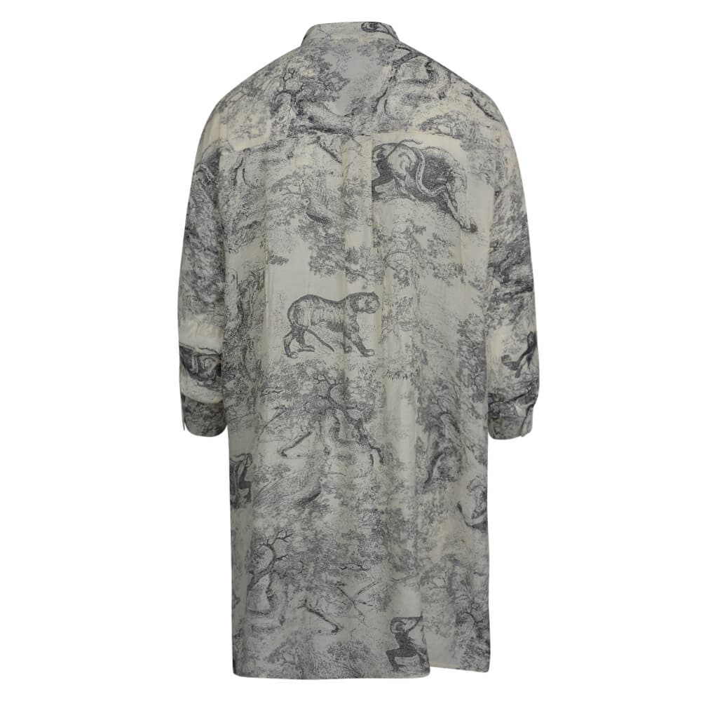 Γυναικεία Πουκαμίσα Μαύρη Με Σχέδιο