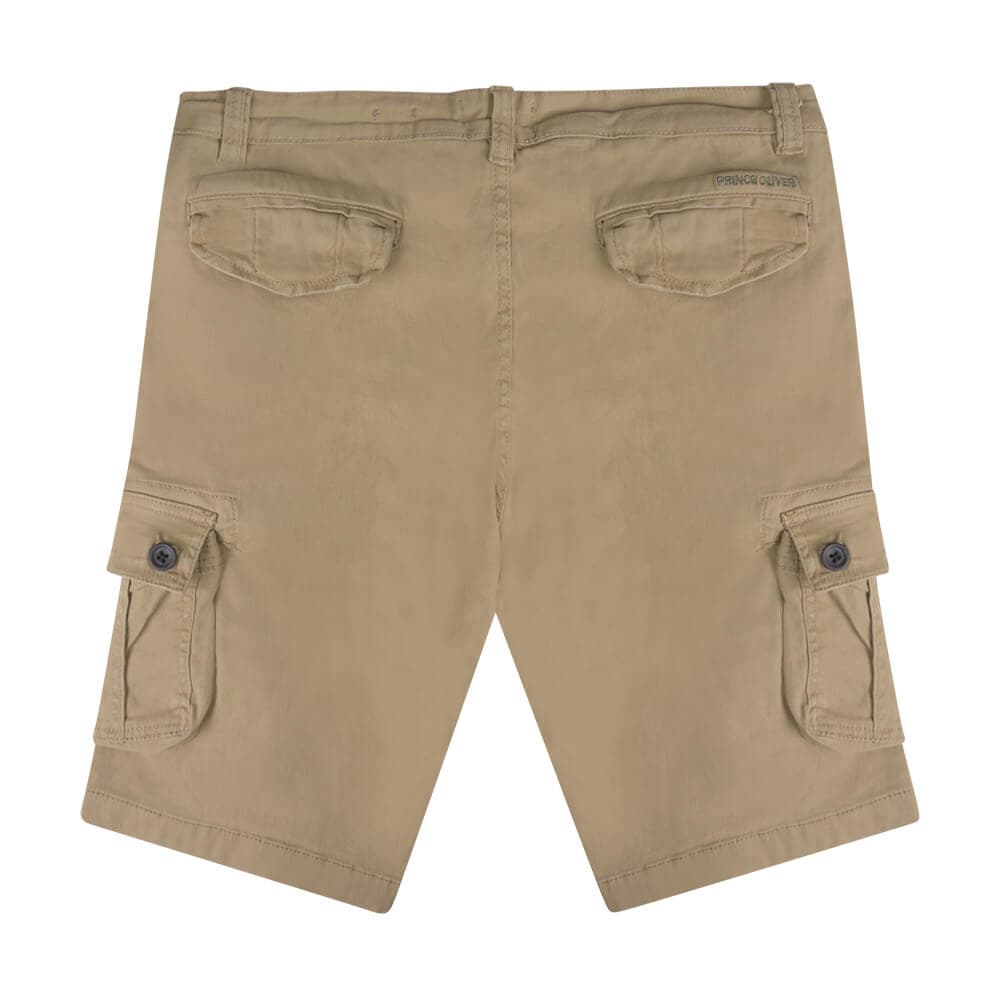 Βερμούδα Cargo Μπεζ (Modern Fit)