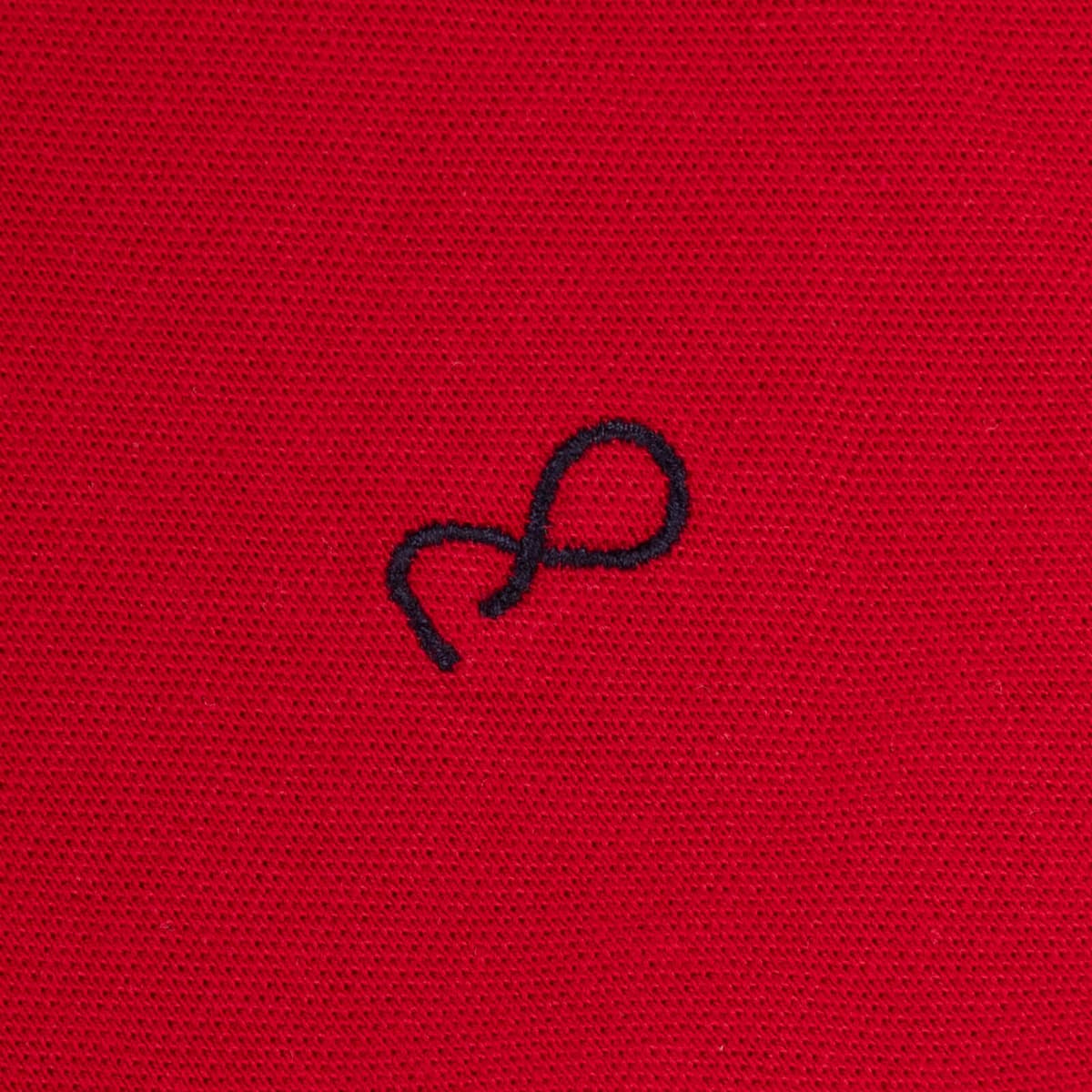 Essential Polo Pique Κόκκινο 100% Cotton (Regular Fit)