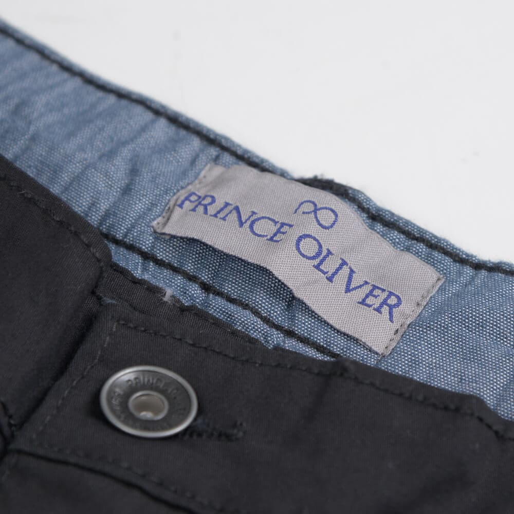 Βερμούδα Chinos Μαύρη (Modern Fit)