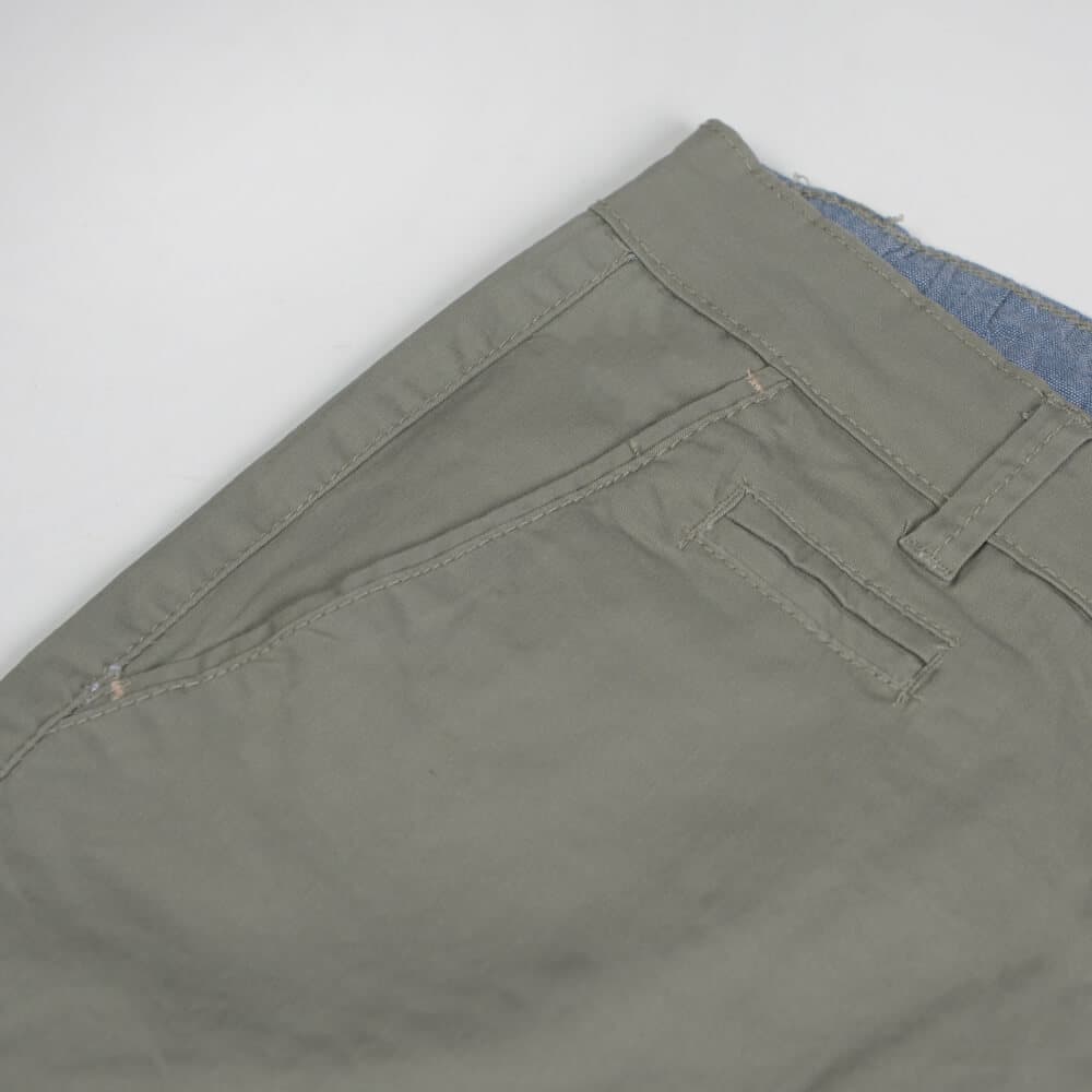 Βερμούδα Chinos Χακί (Modern Fit)
