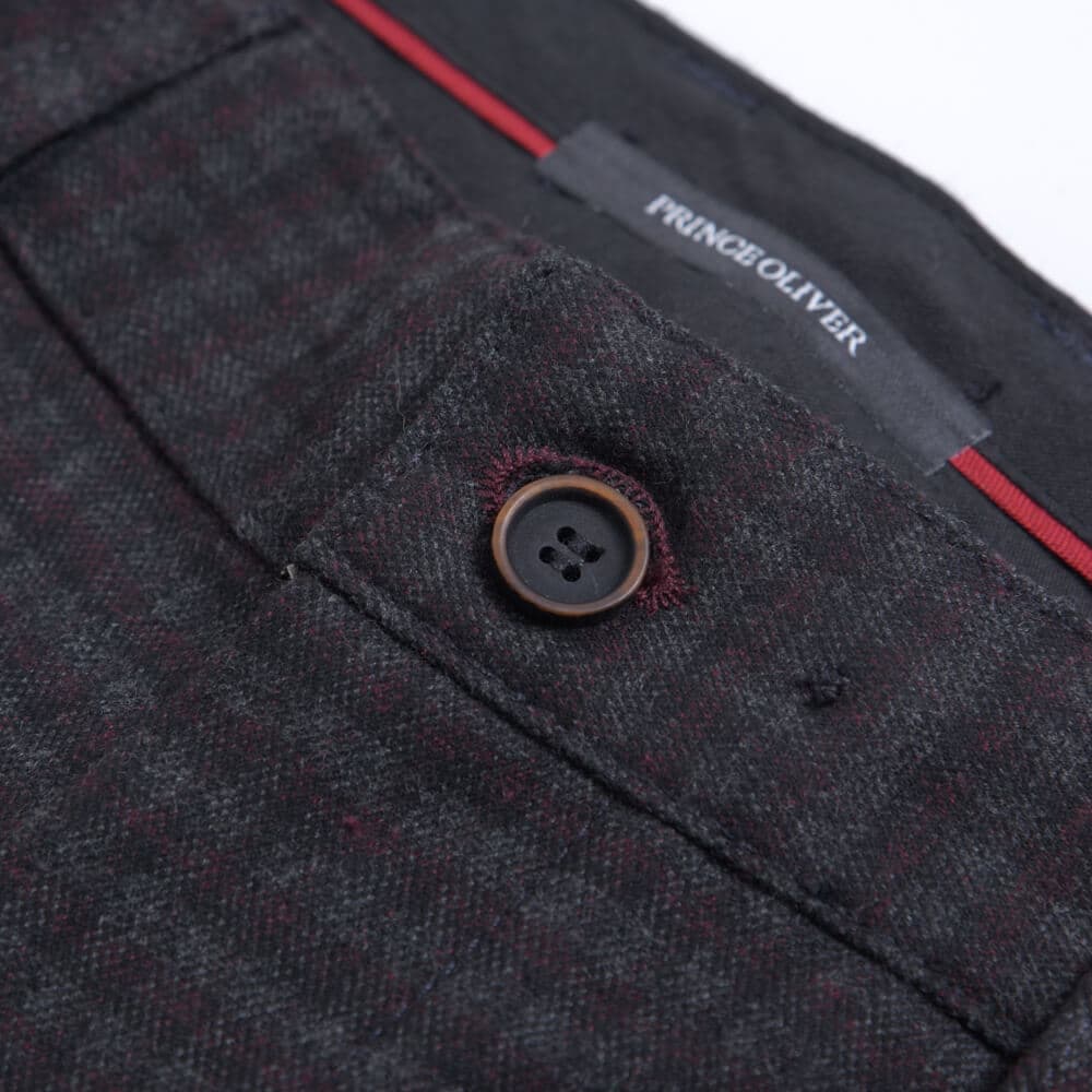 Men's Trousers Prince Oliver Gray