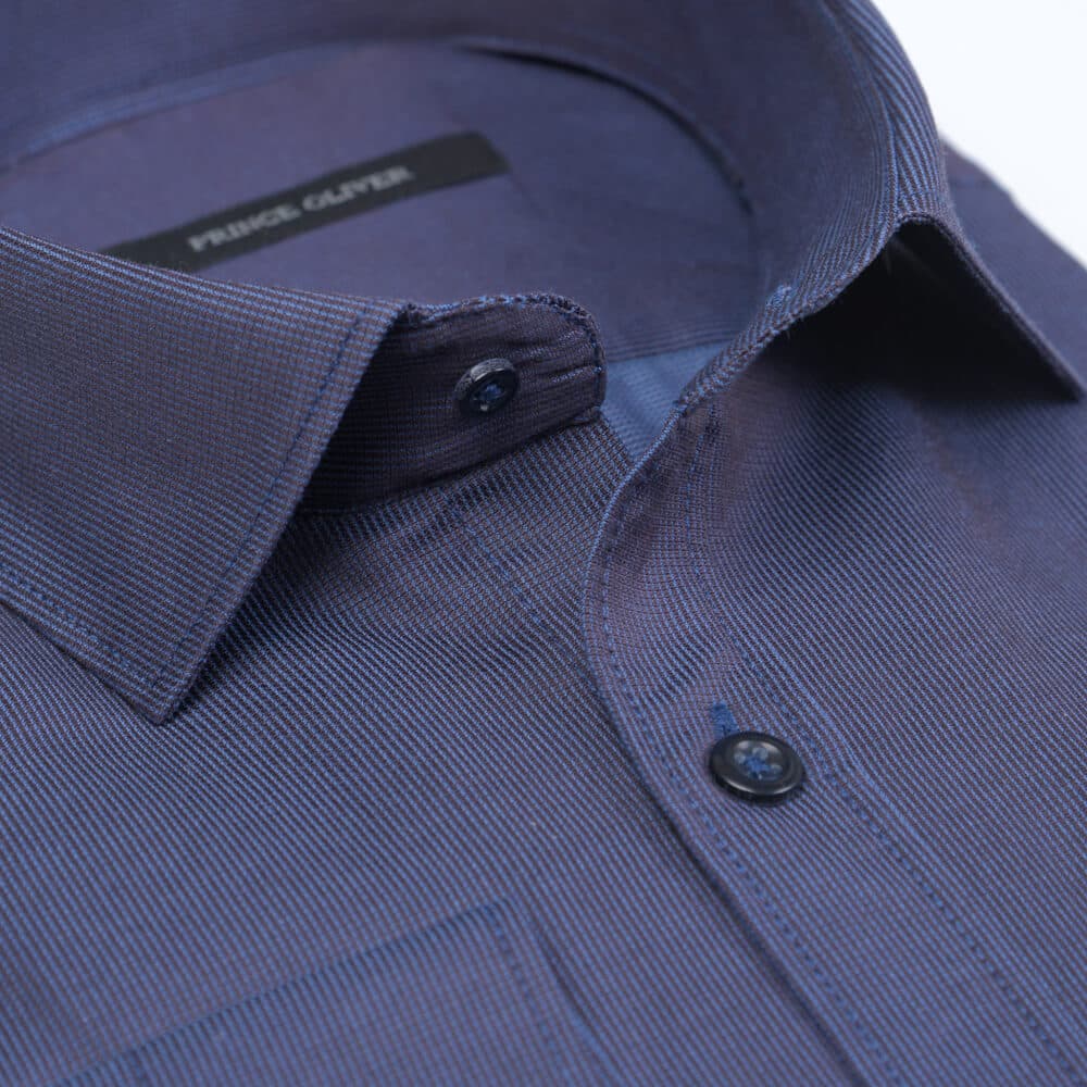 Πουκάμισο Μπλε Σκούρο (Modern Fit) New Arrival